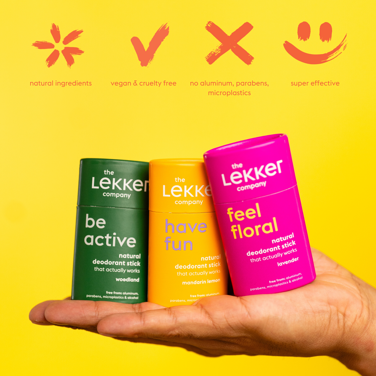 Deodorant Stick, Have Fun - Mandarin & Lemon, 40 g.