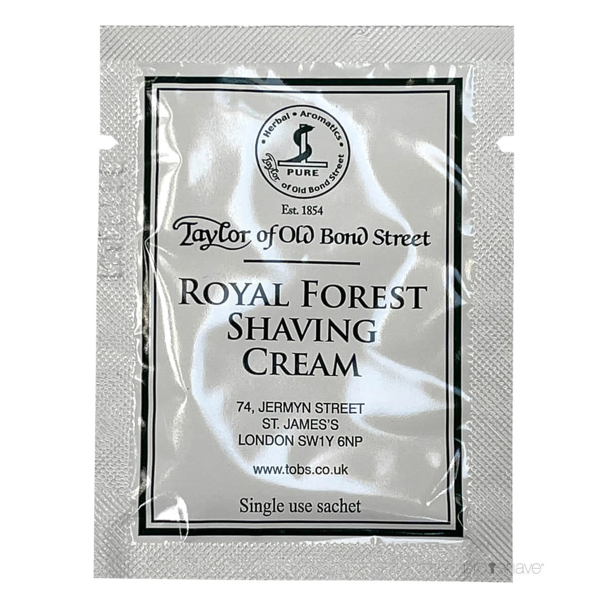 Shaving cream, Royal Forest, 5 ml, SAMPLE