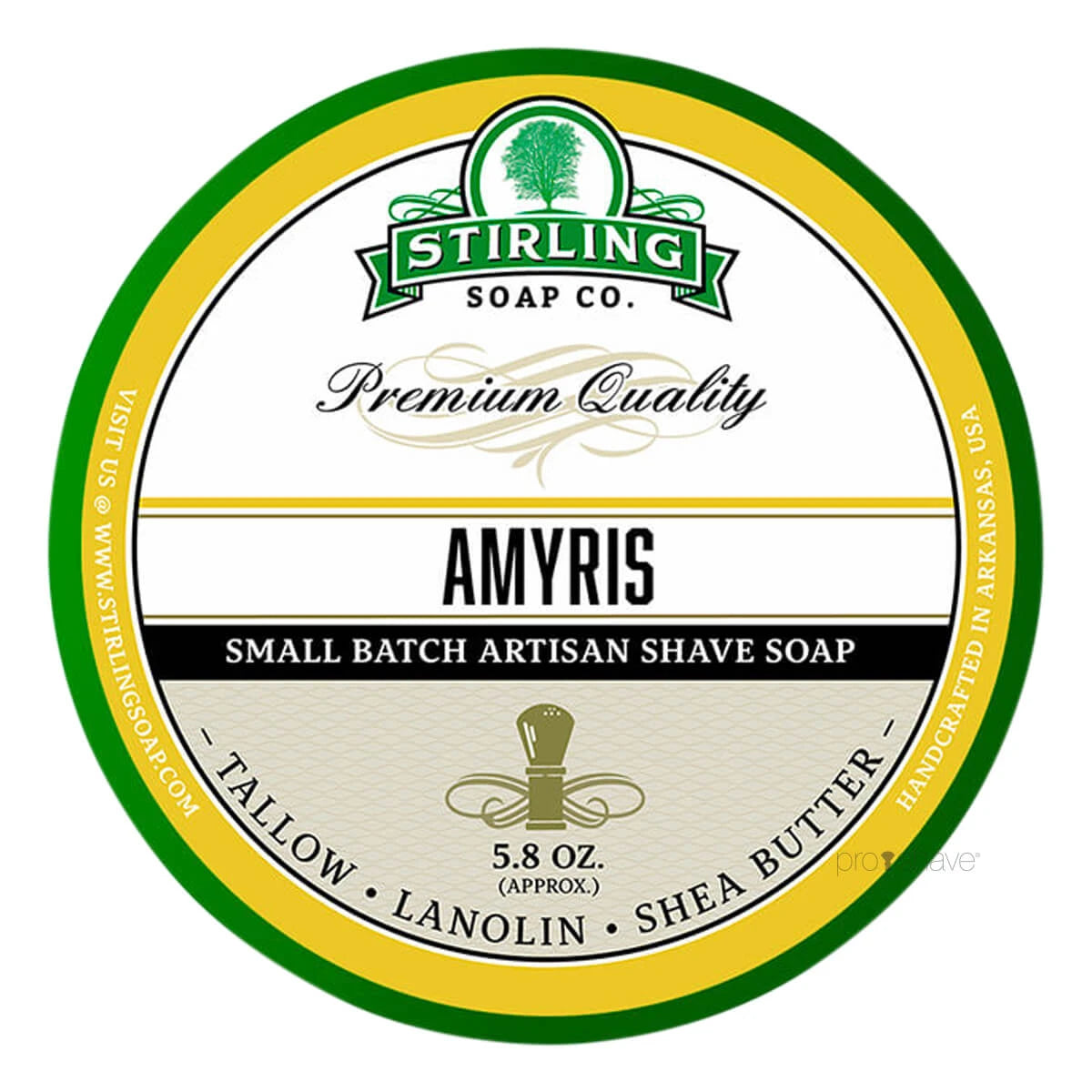 Shaving soap, Amyris, 170 ml.
