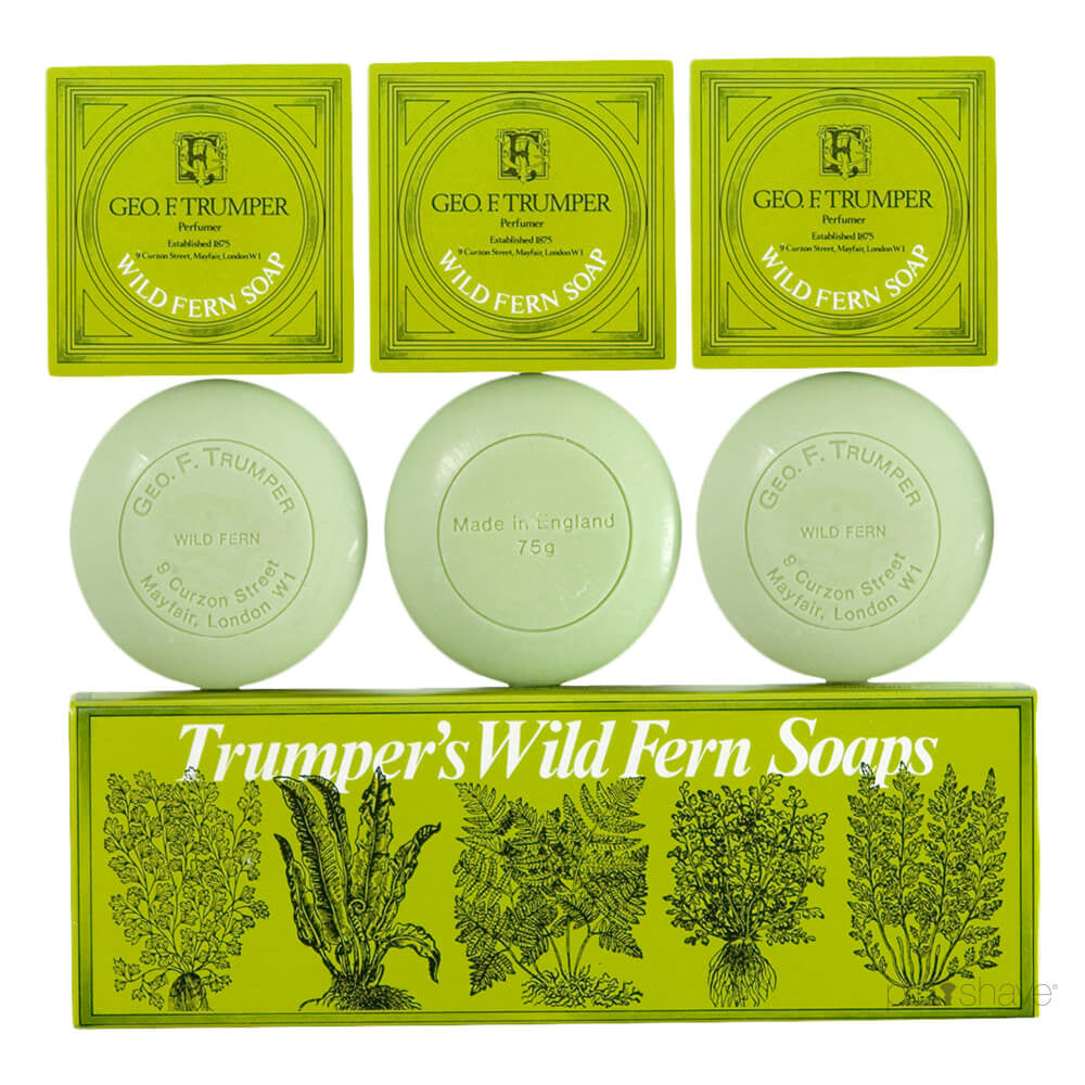 Hand soap, Wild Fern, 3 x 75 gr.
