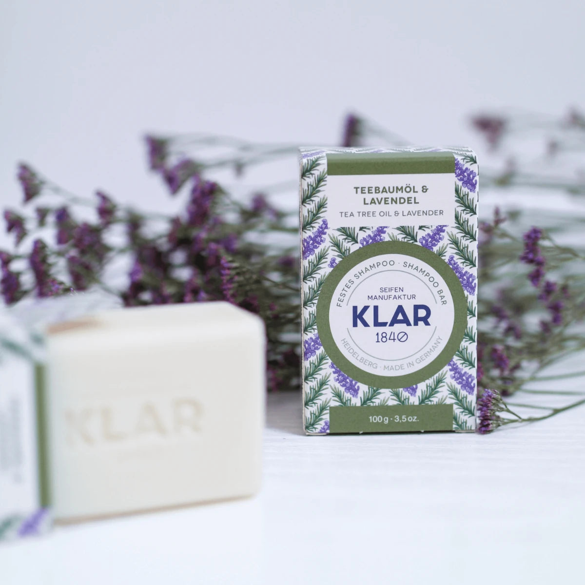 Shampoo Bar, Tea Tree Oil & Lavender, 100 gr.