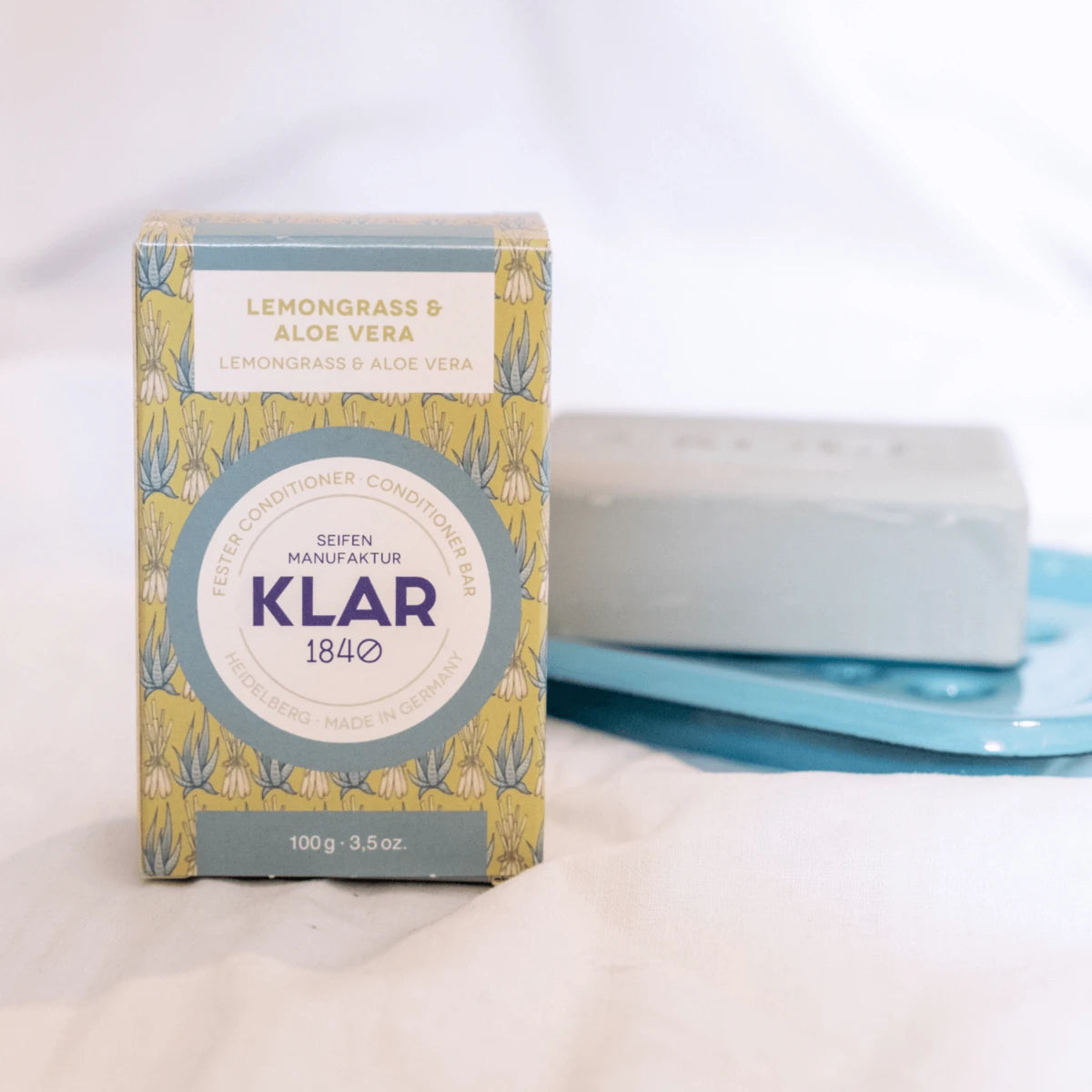 Conditioner Bar, Lemongrass & Aloe Vera, 100 gr.