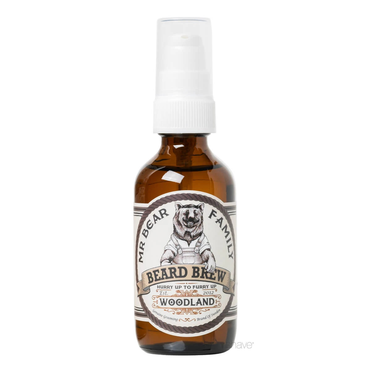 Beard oil, Beard Brew Oil, Woodland, 60 ml.