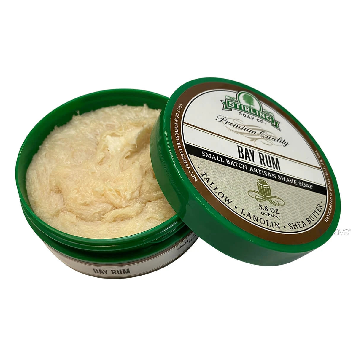 Shaving soap, Bay Rum, 170 ml.
