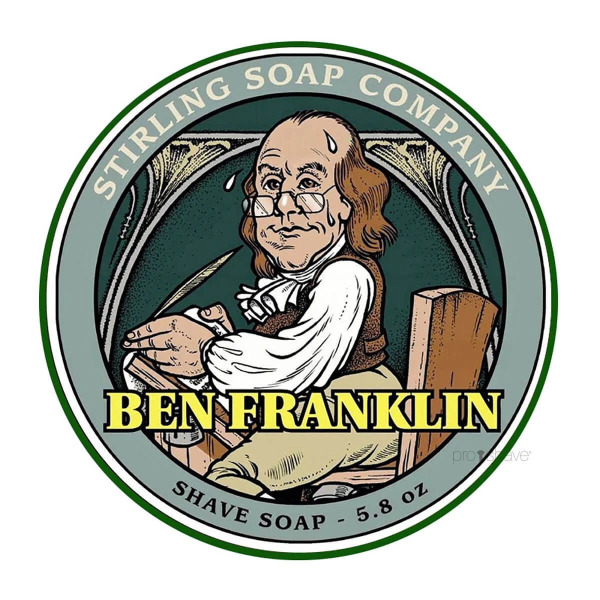 Shaving soap, Ben Franklin, 170 ml.