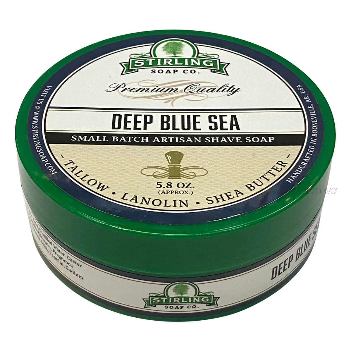 Shaving soap, Deep Blue Sea, 170 ml.
