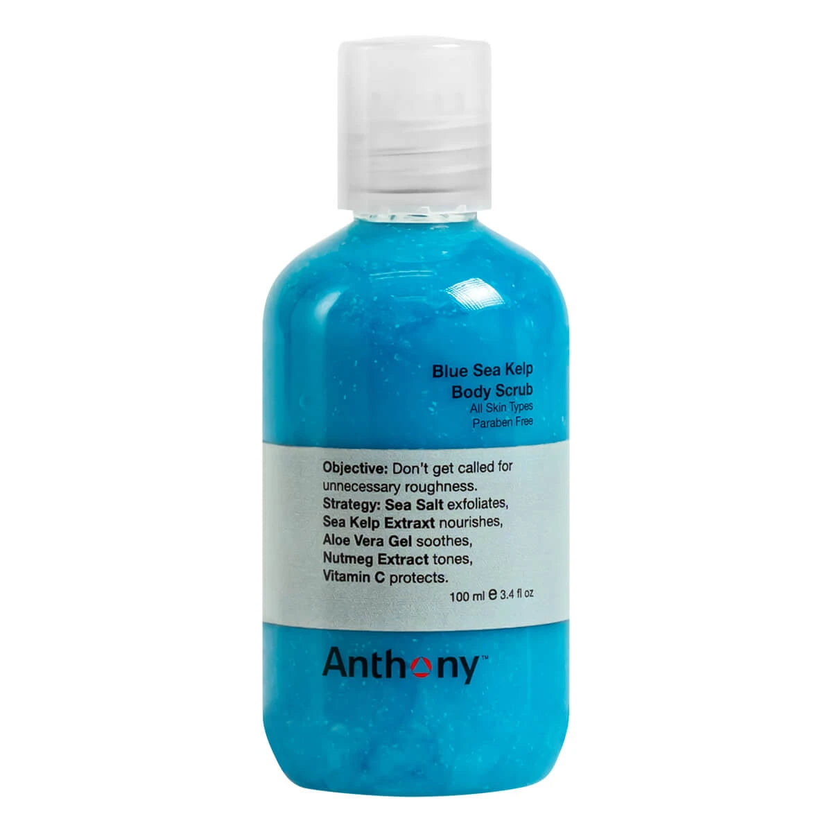 Blue Sea Kelp Body Scrub, Travel Size, 100 ml.