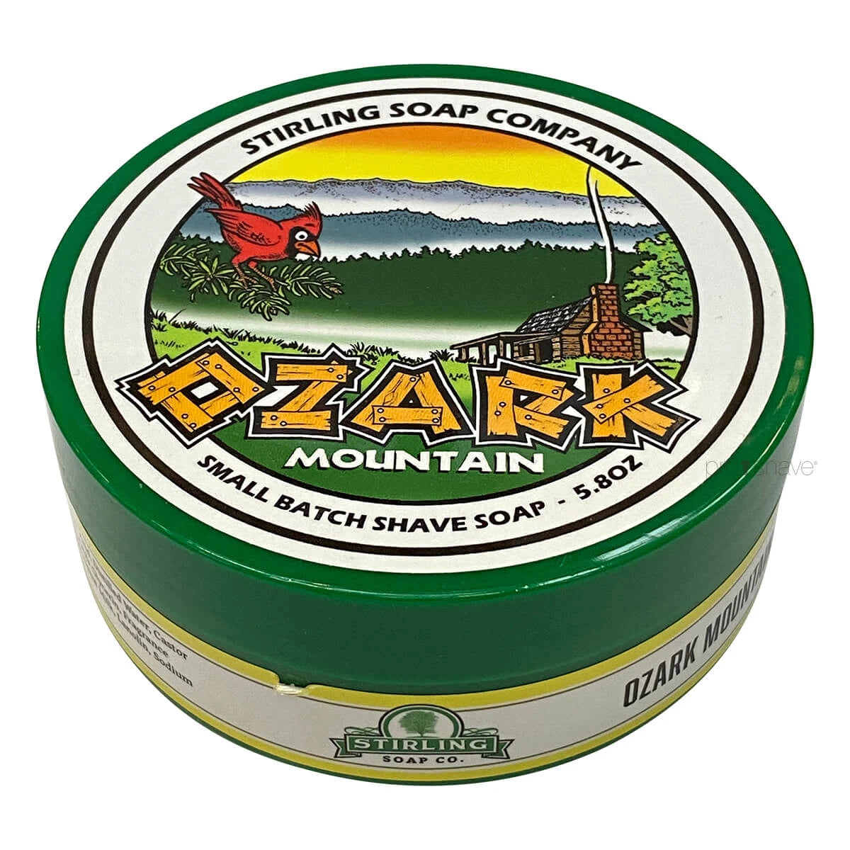 Shaving soap, Ozark Mountain, 170 ml.
