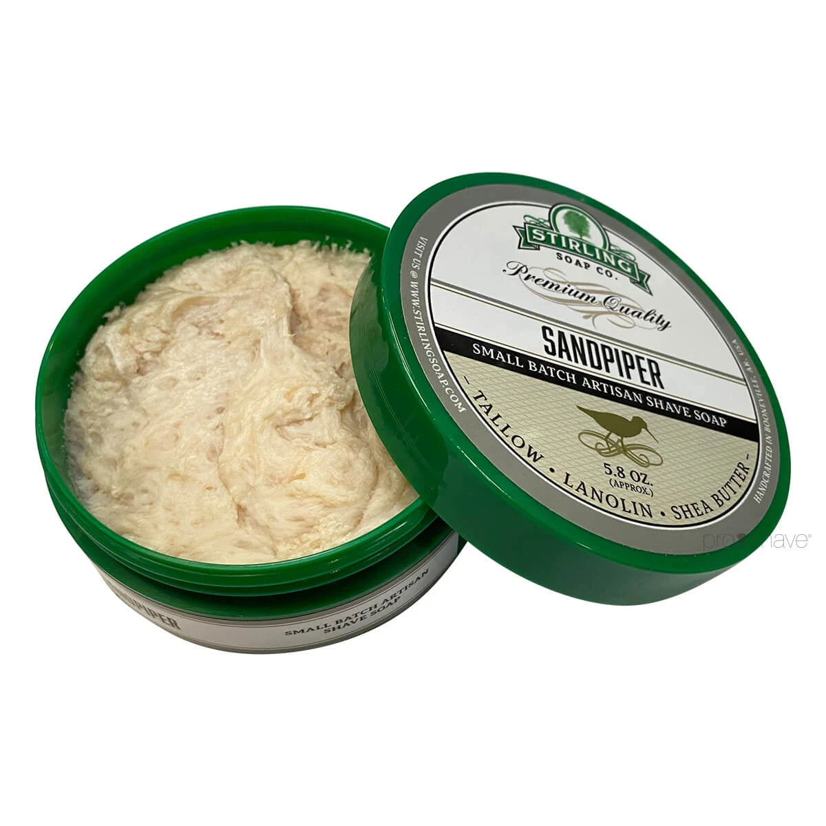 Shaving soap, Sandpiper, 170 ml.