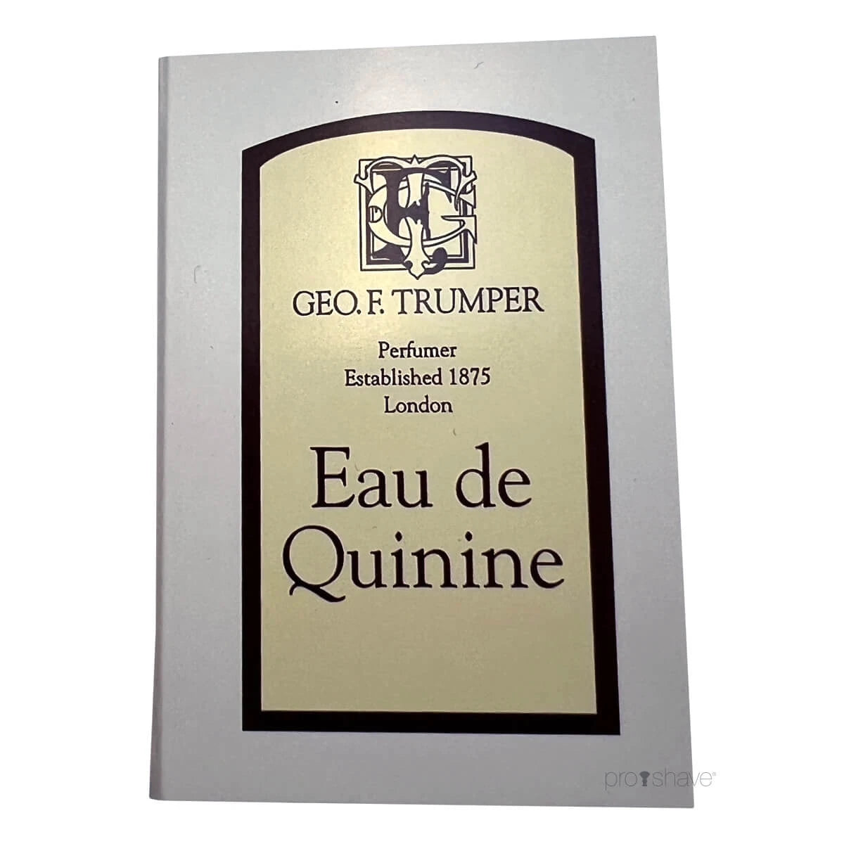 Cologne, Eau de Quinine, Sample, 2 ml.
