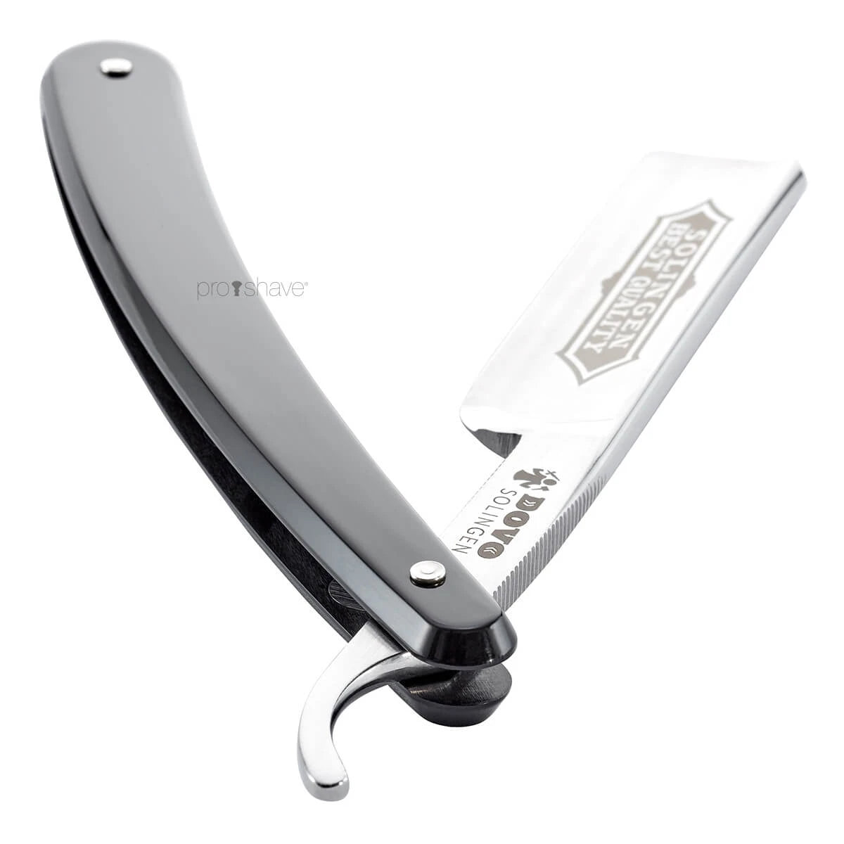Straight Razor 5/8, Round nose, Best Quality, Black