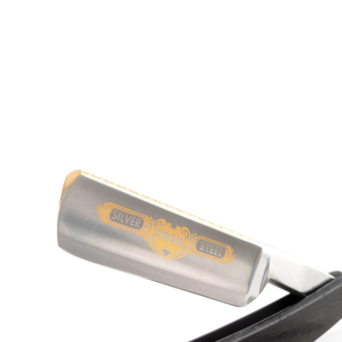 Straight Razor 5/8, Round nose, Prima, Ebony