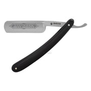 Straight Razor 6/8, Round nose, Best Quality, Black