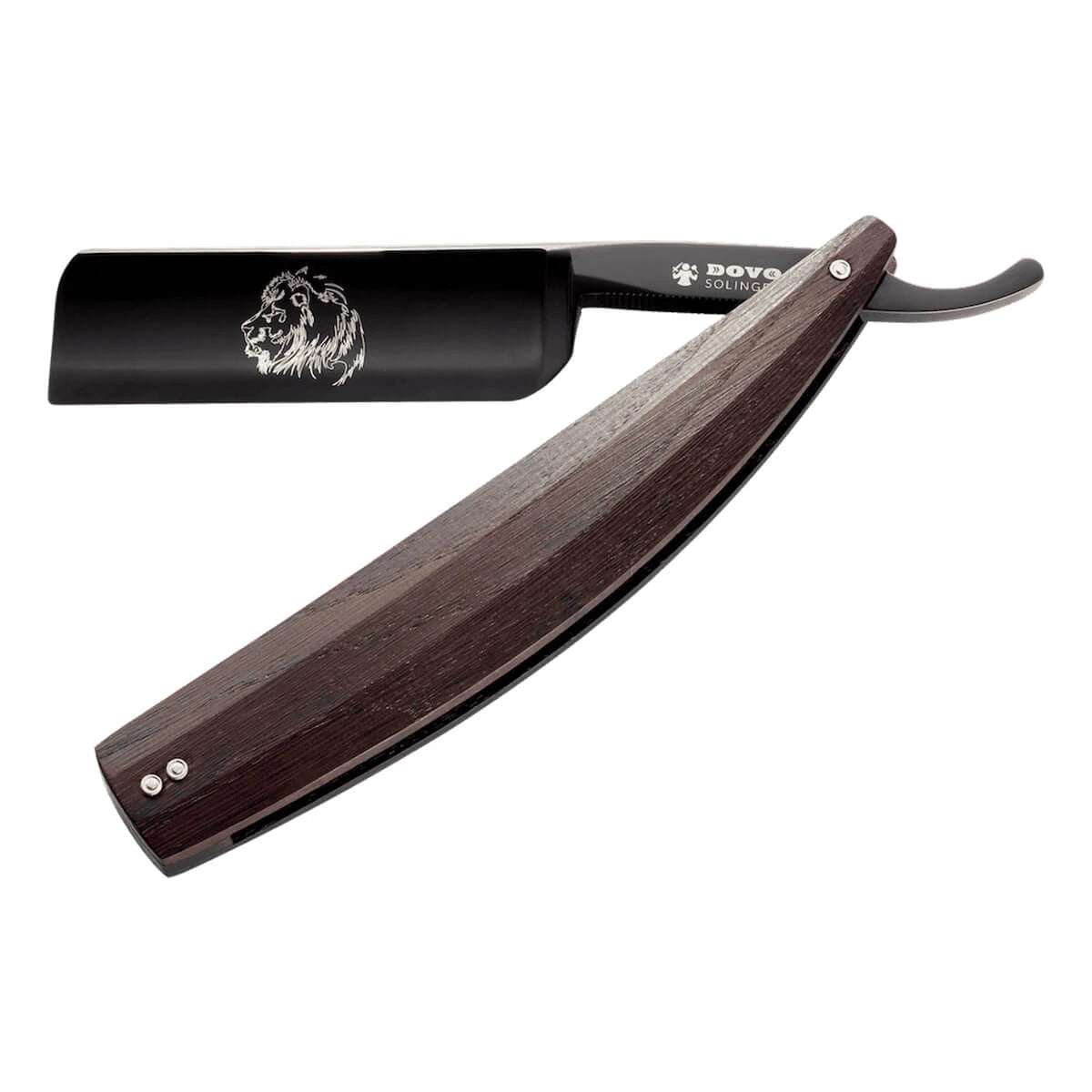 Straight Razor 8/8, Straight point, Arena, Smoked Oak