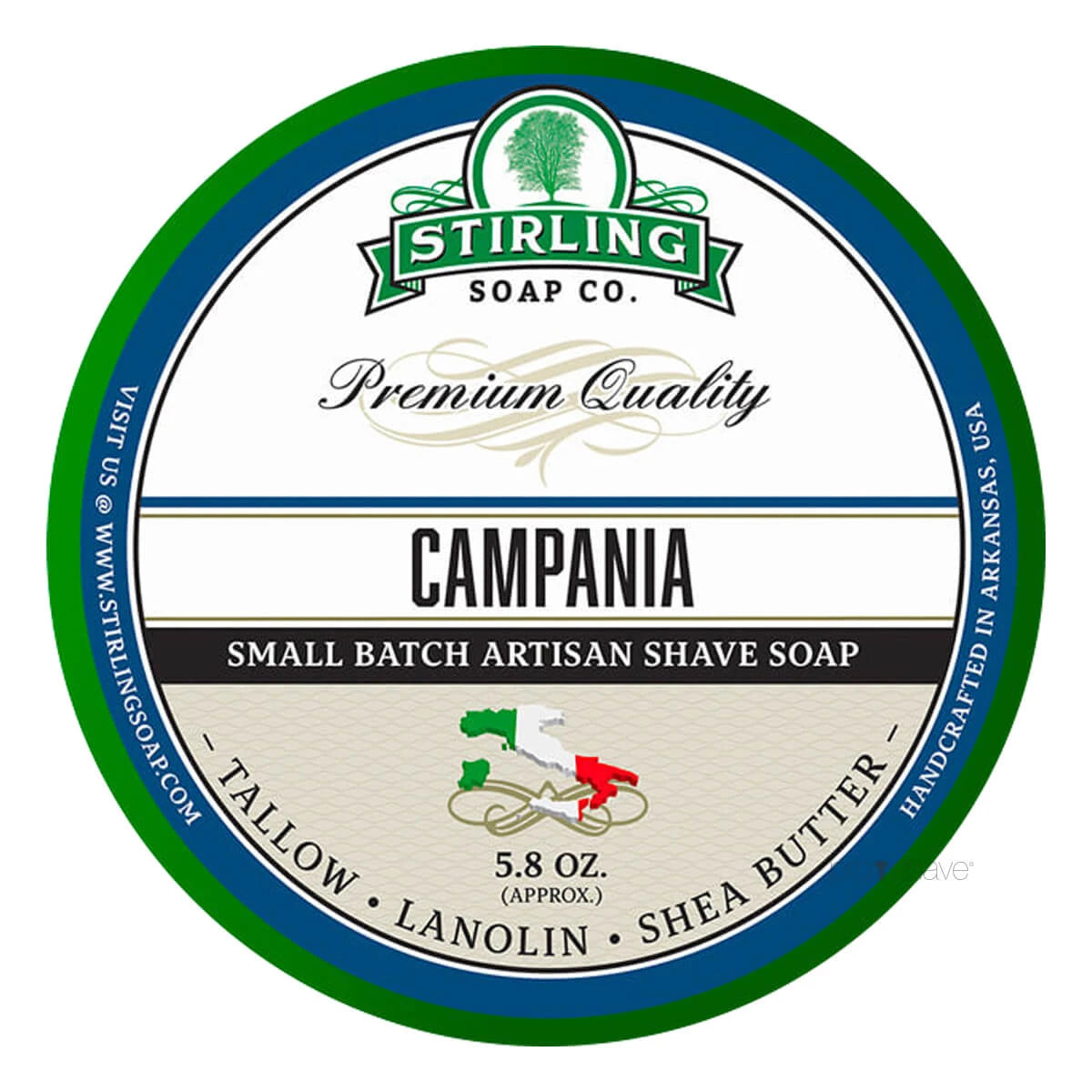 Shaving soap, Campania, 170 ml.
