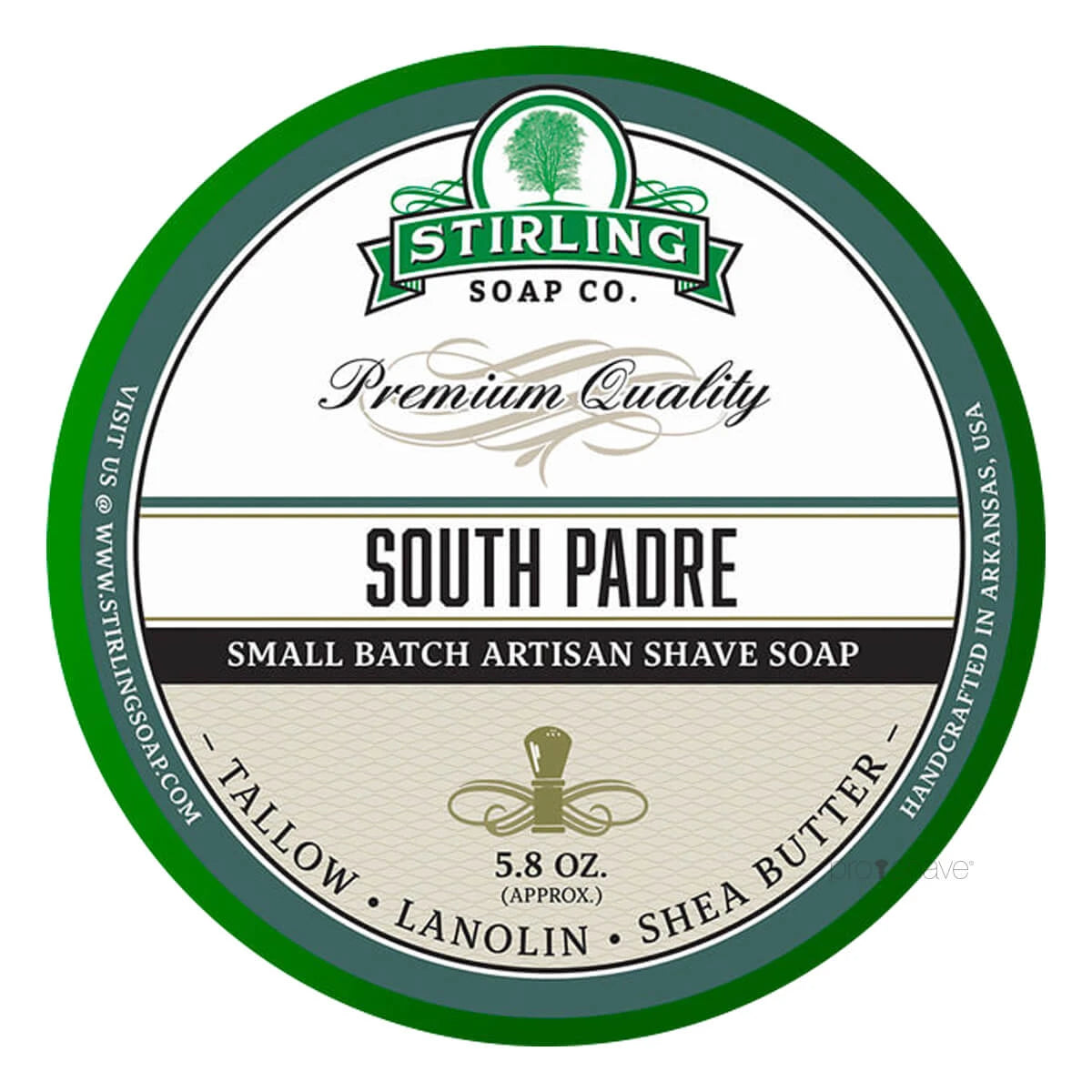 Shaving soap, South Padre, 170 ml.