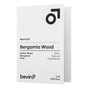 Beard Oil, Bergamia Wood, Sample, 1 ml.