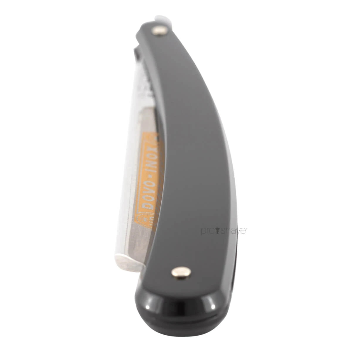 Straight Razor 3/8, French nose, INOX, Black