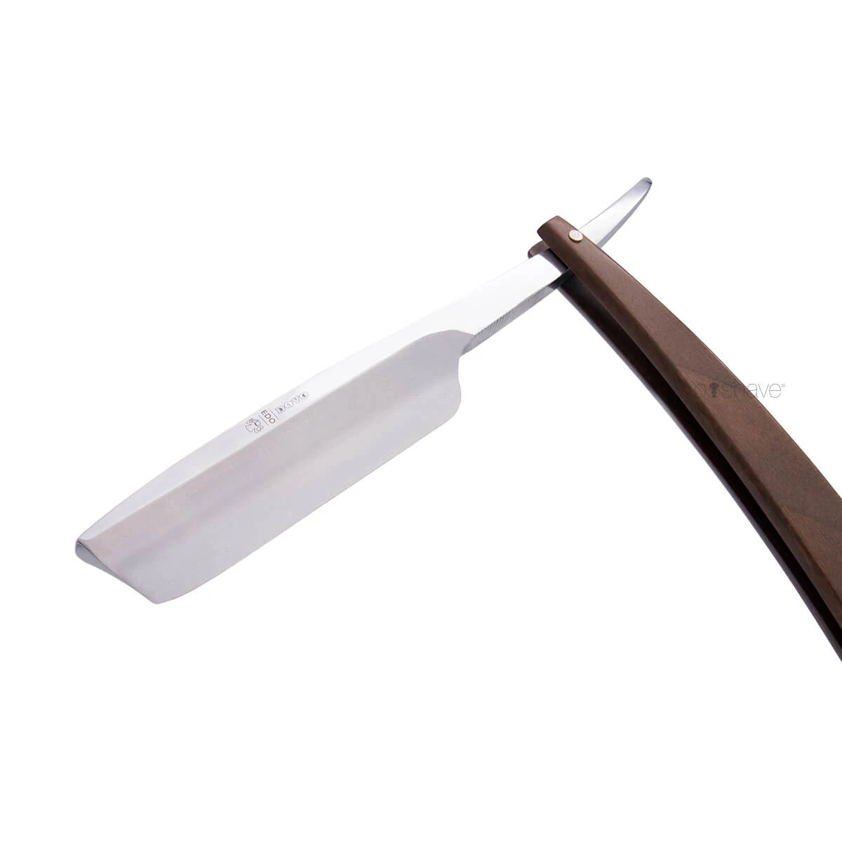 Straight Razor 5/8, Inverted Turkish Point, EDO, Walnut