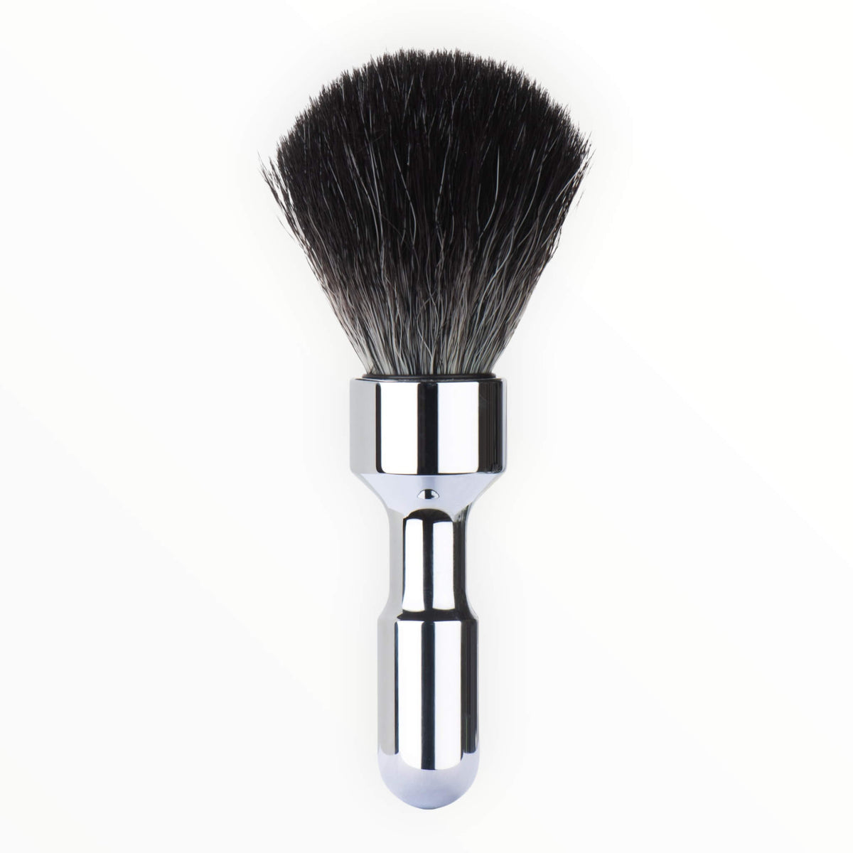 Futur Shaving Brush, Black Fibre, Chrome