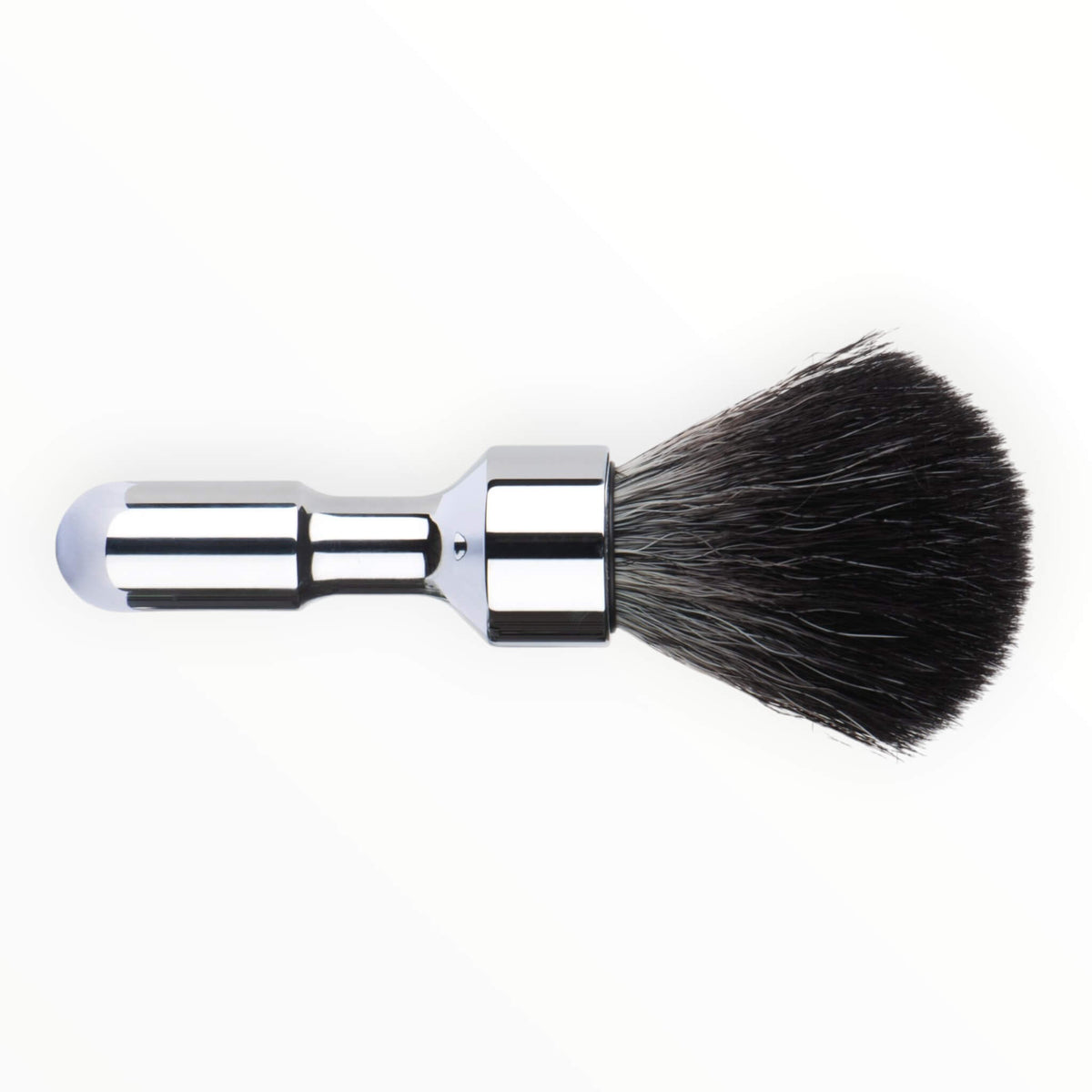 Futur Shaving Brush, Black Fibre, Chrome
