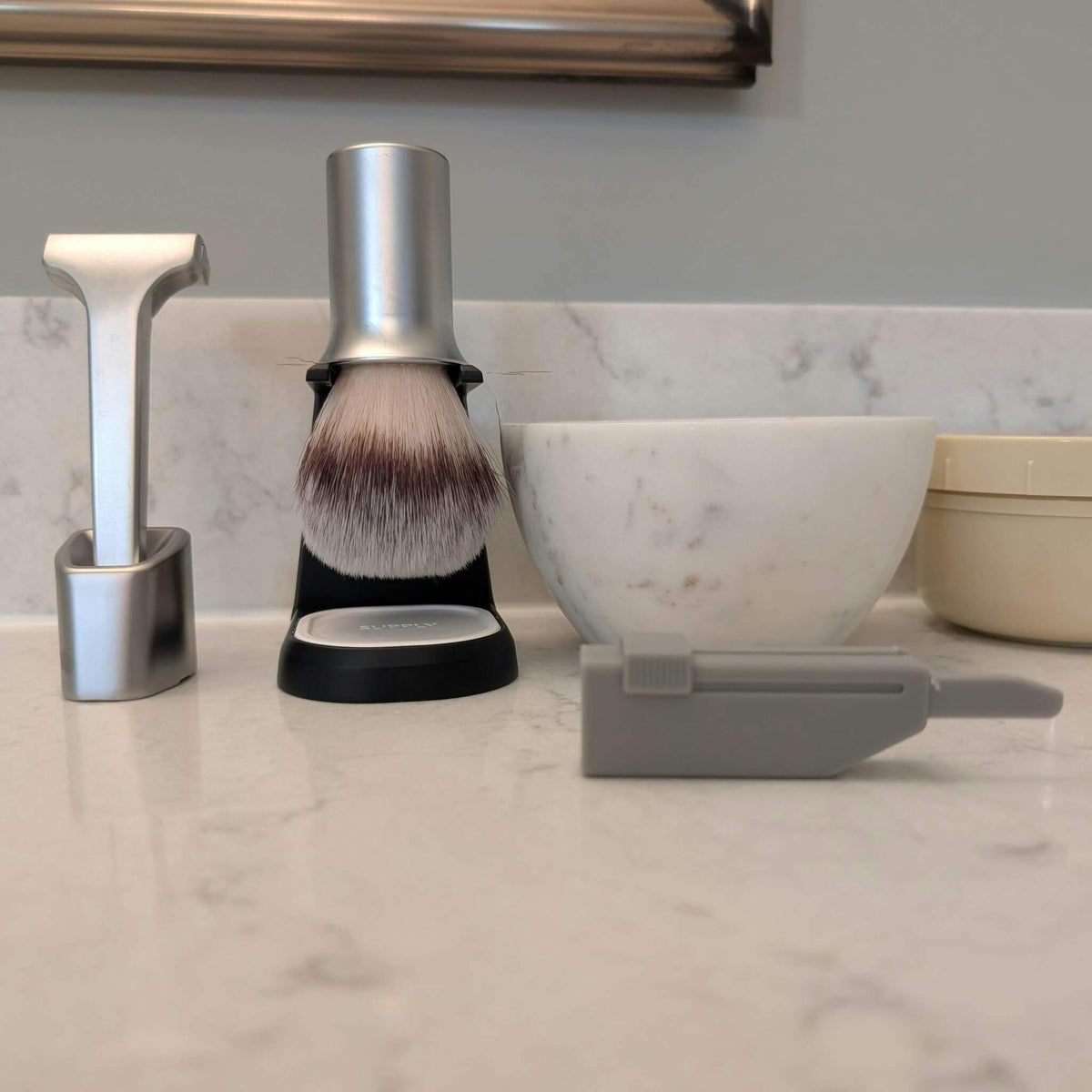 Shaving Brush, Synthetic Silvertip, Classic Matte