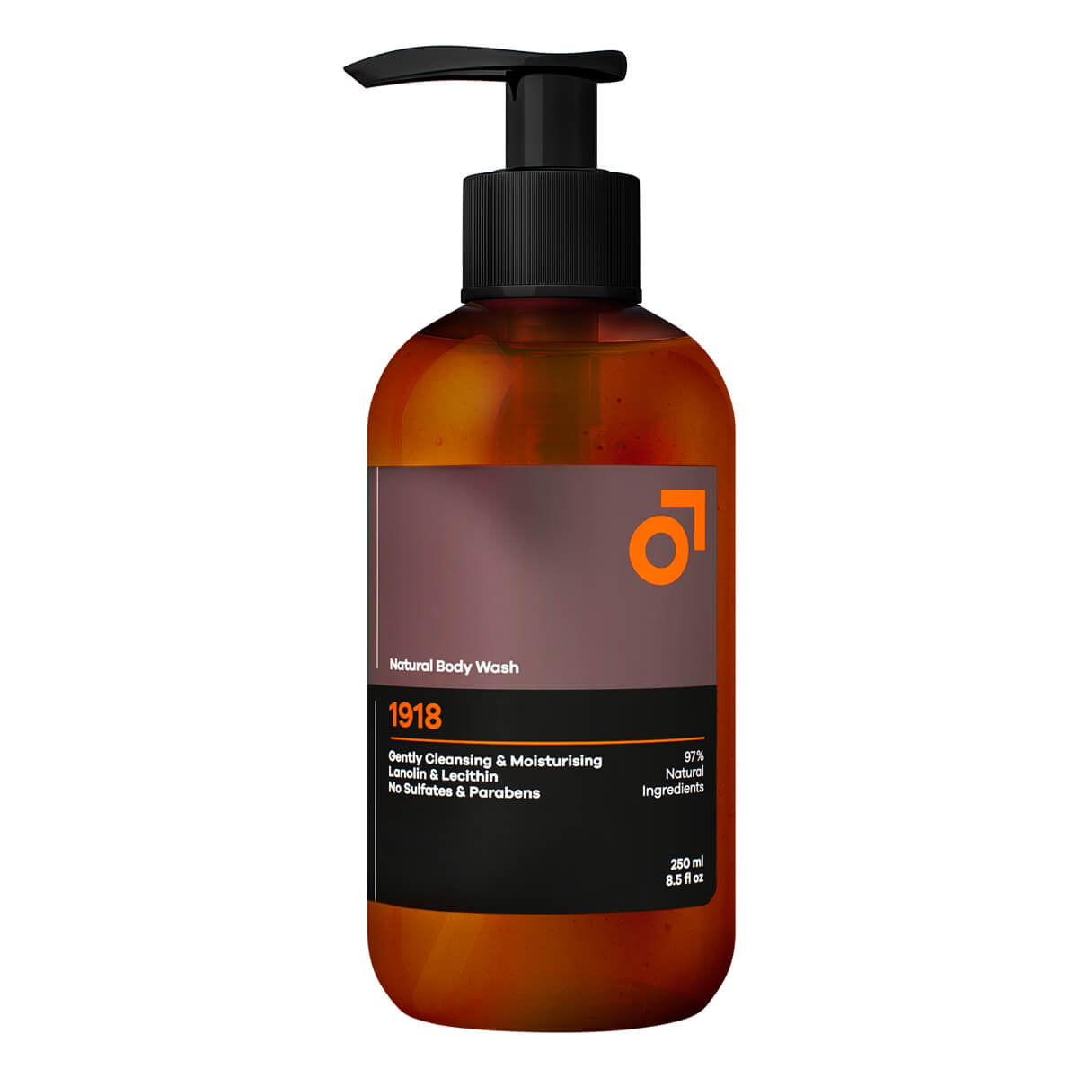 Natural Body Wash, 1918, 250 ml.