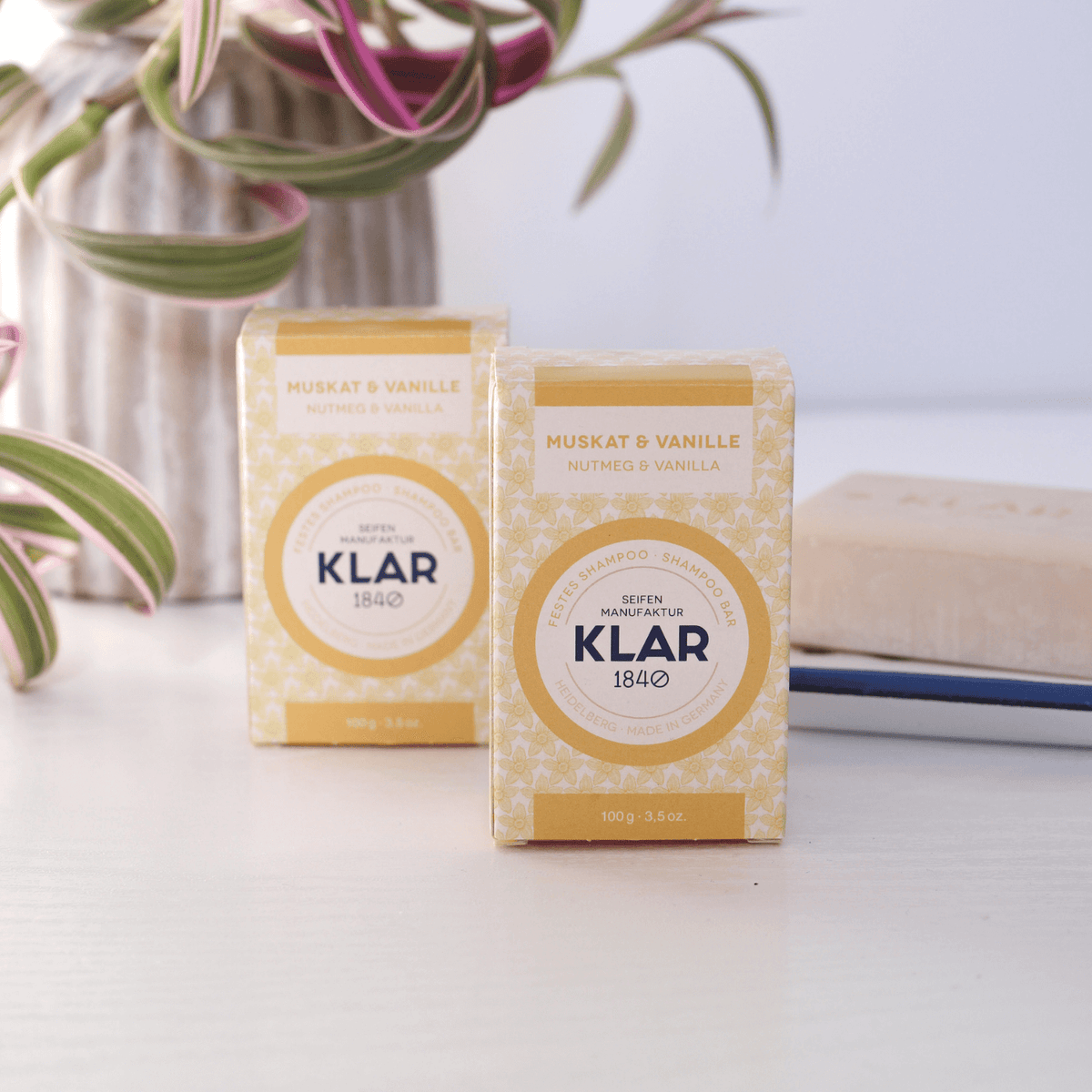 Shampoo Bar, Nutmeg & Vanilla, 100 gr.