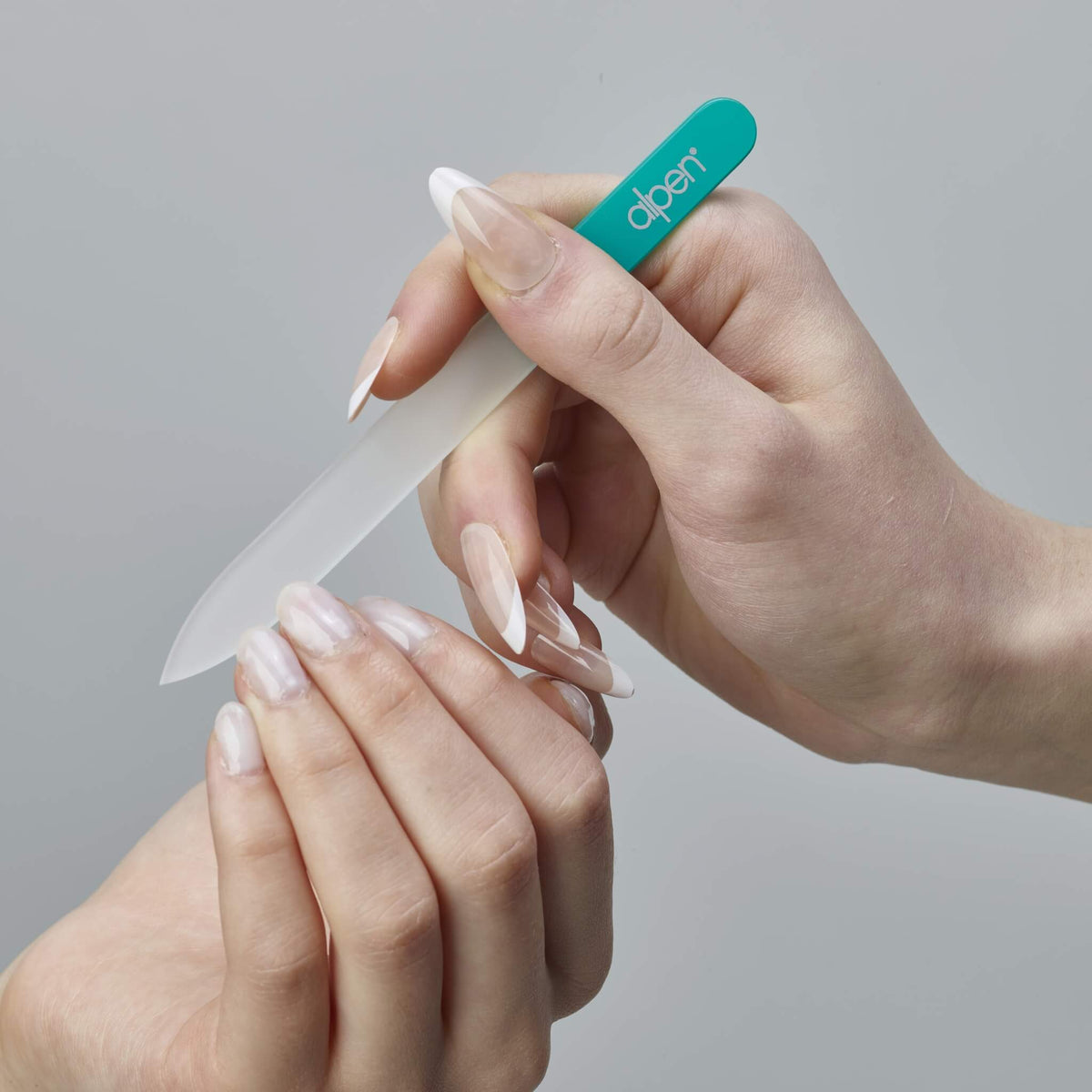 Nail file, Glass, 13.5 cm.