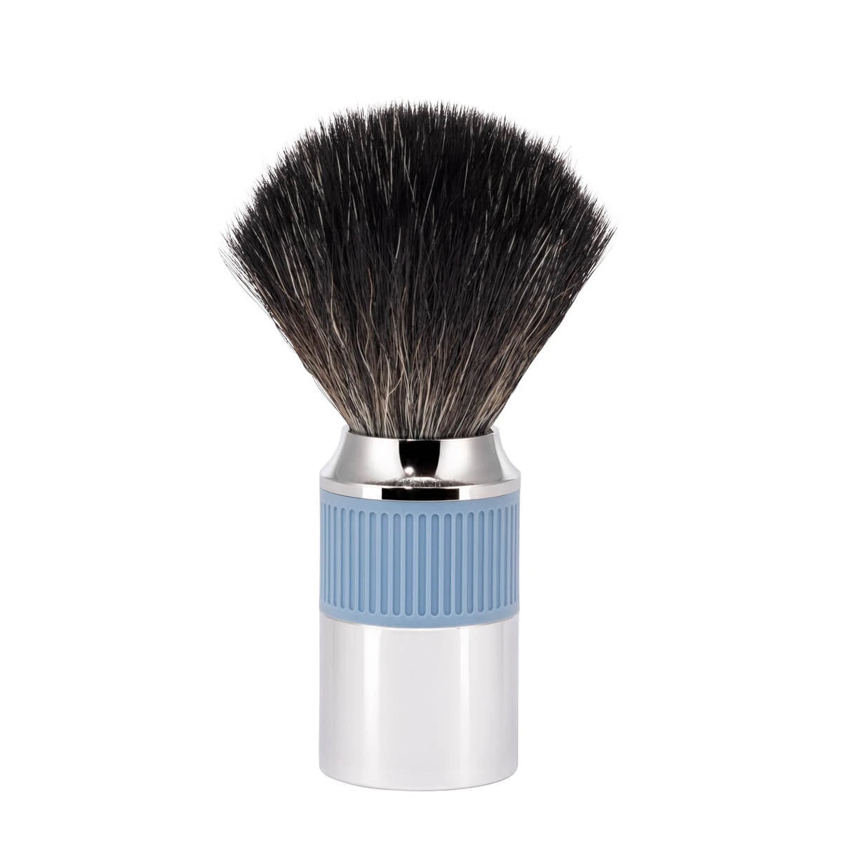 Black Fibre Shaving Brush, Neo, Glacier Blue