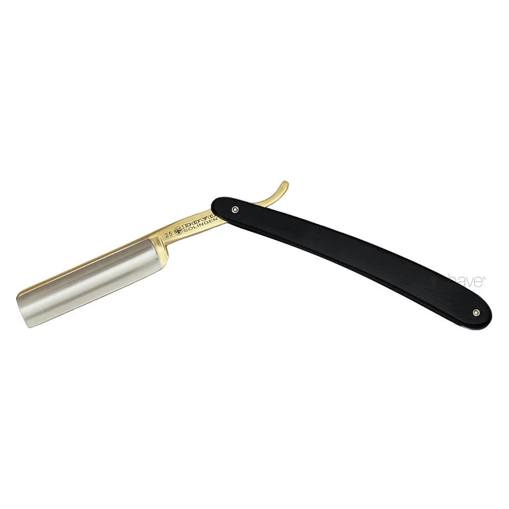 Straight Razor 5/8, Square nose, Apex, Ebony