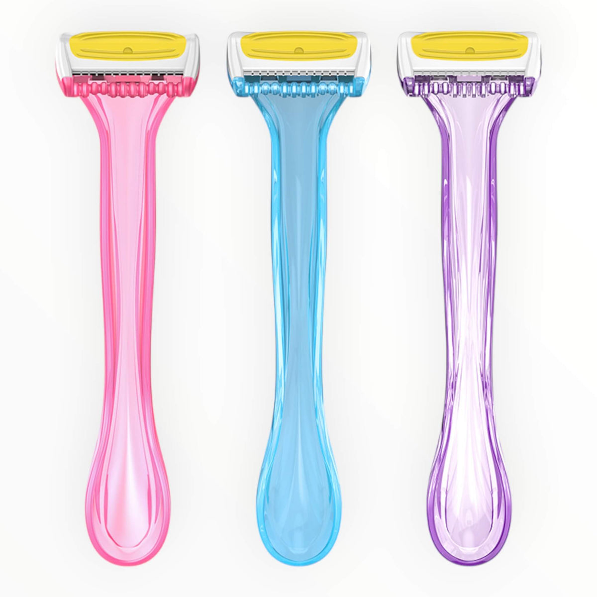 Bikini Zone, Disposable Razors for Women, 3-Pack