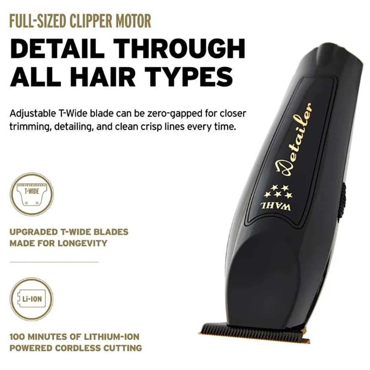 Barber Combo, Cordless Magic Clip & Cordless Detailer, Limited Edition