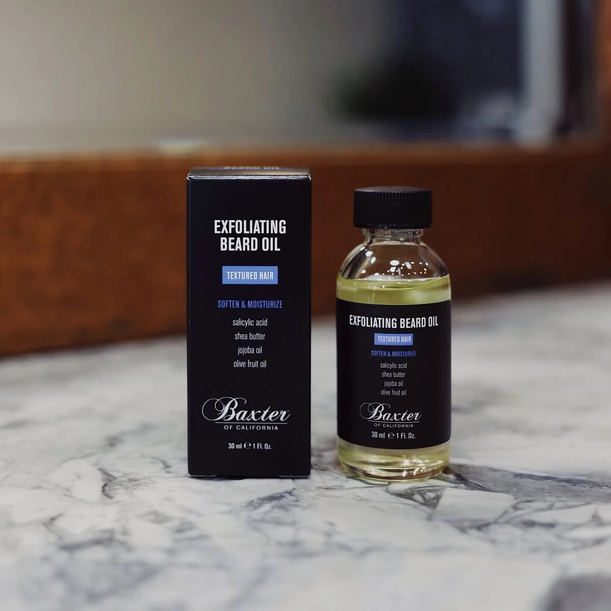 Exfoliating Beard Oil, 30 ml.