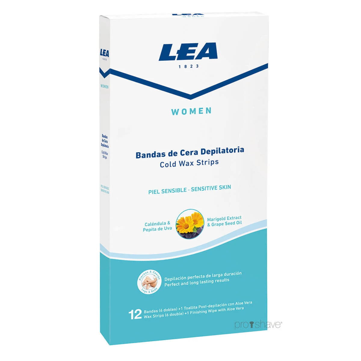 Cold Wax Strips, Sensitive Skin