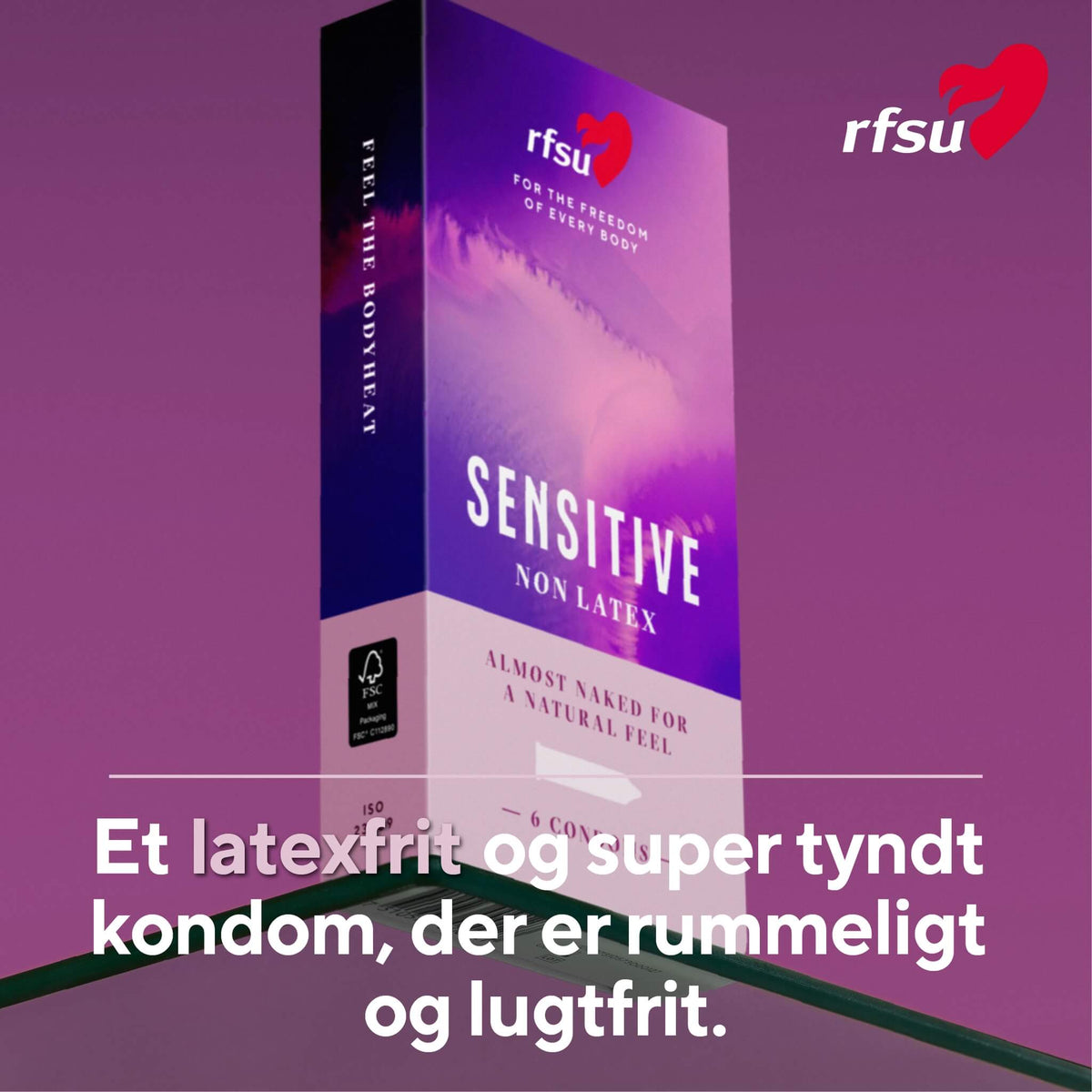 Sensitive Condoms, 6-pack