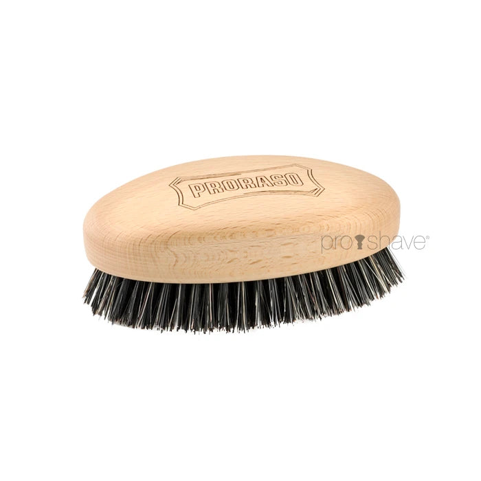 Old Style Military Hair and Beard Brush, 10.7 x 6.3 cm