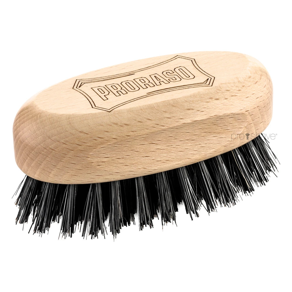 Old Style Beard Brush, 8.5 x 4 cm.