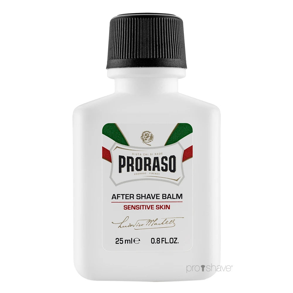 Aftershave Balm - Sensitive, Green Tea & Oat, Travel Size, 25 ml.