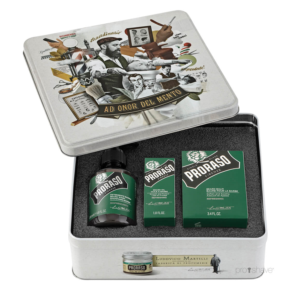 Beard care gift box, Refreshing