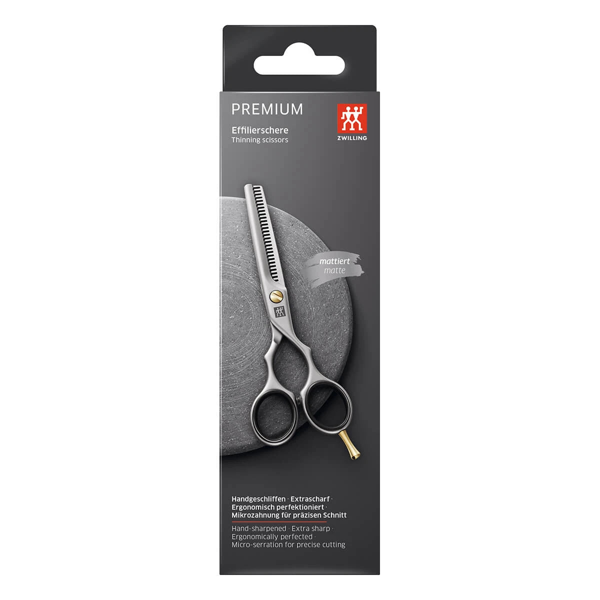 Hairdressing scissors, Thinning