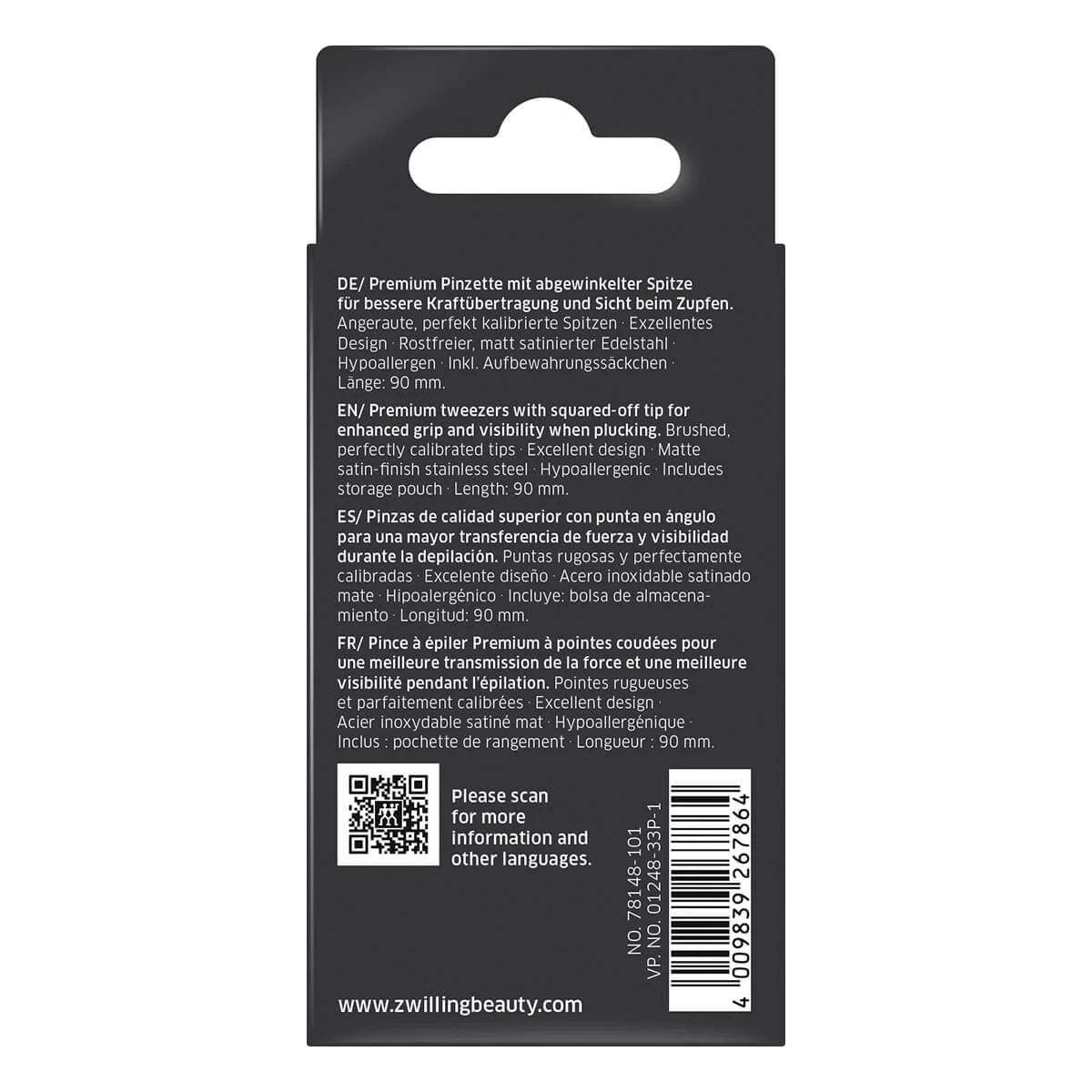 Tweezers with Break, Matte