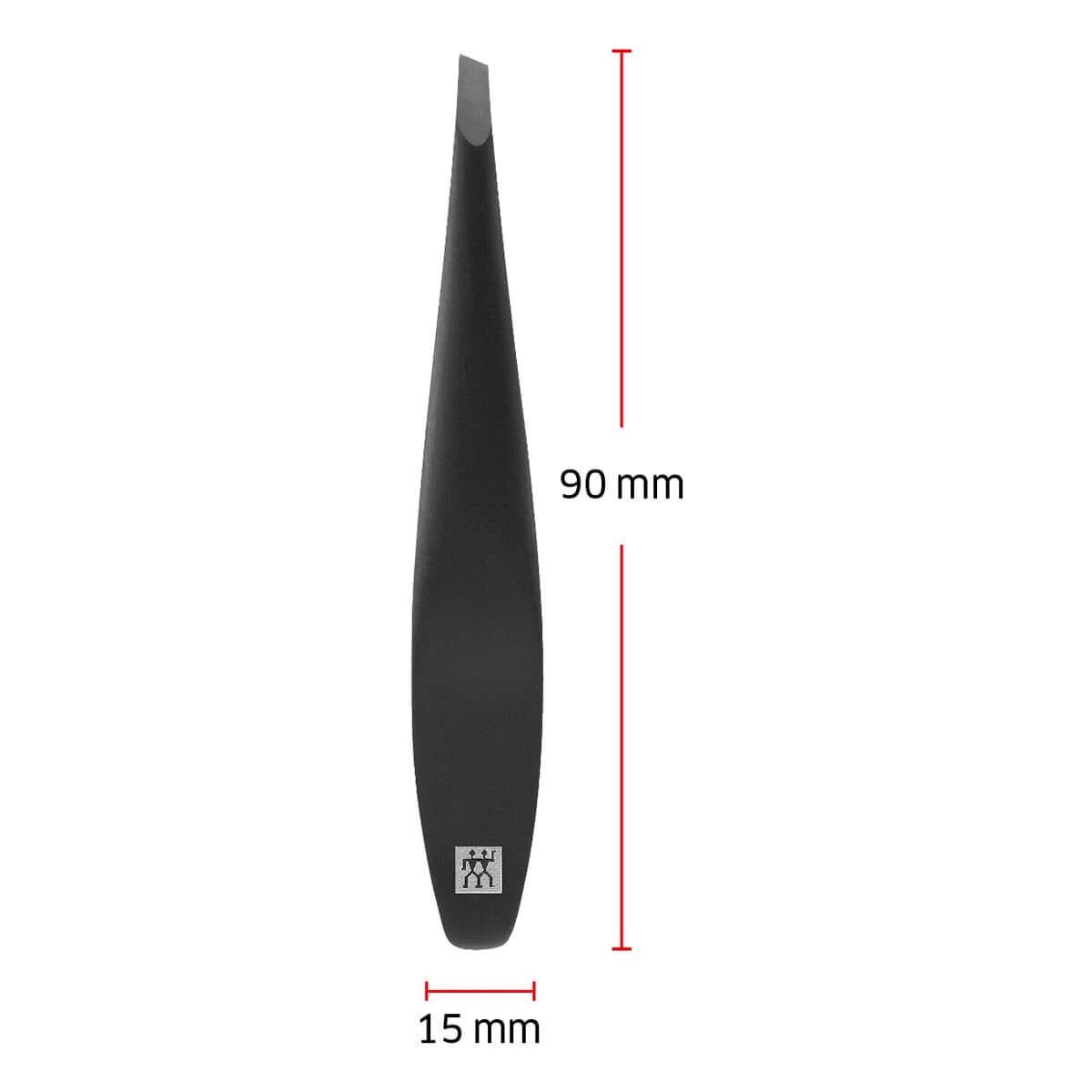 Tweezers, Inclined, Black