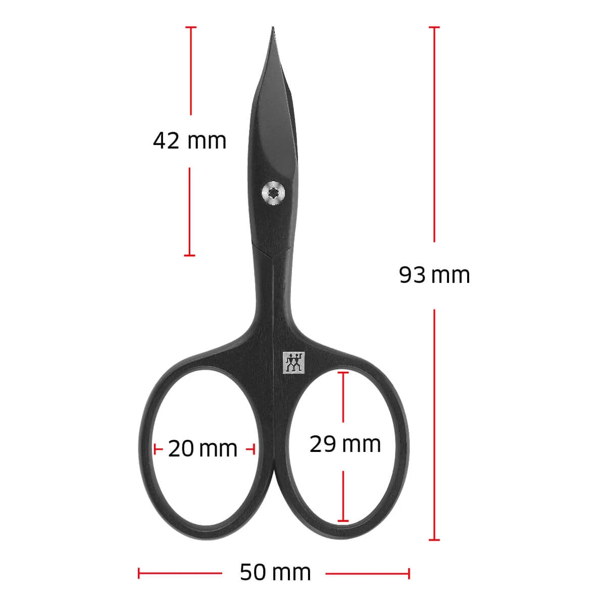 2-in-1 Nail & Cuticle Scissors, Black