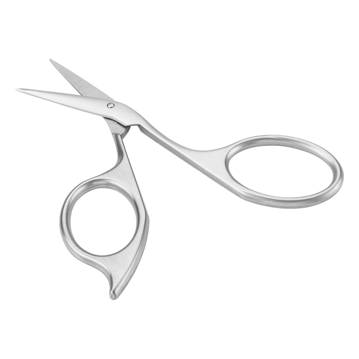 Eyebrow scissors, Curved