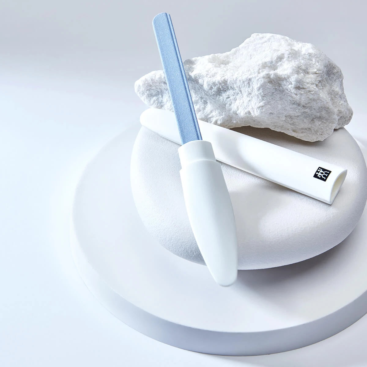 Ceramic Nail File, White