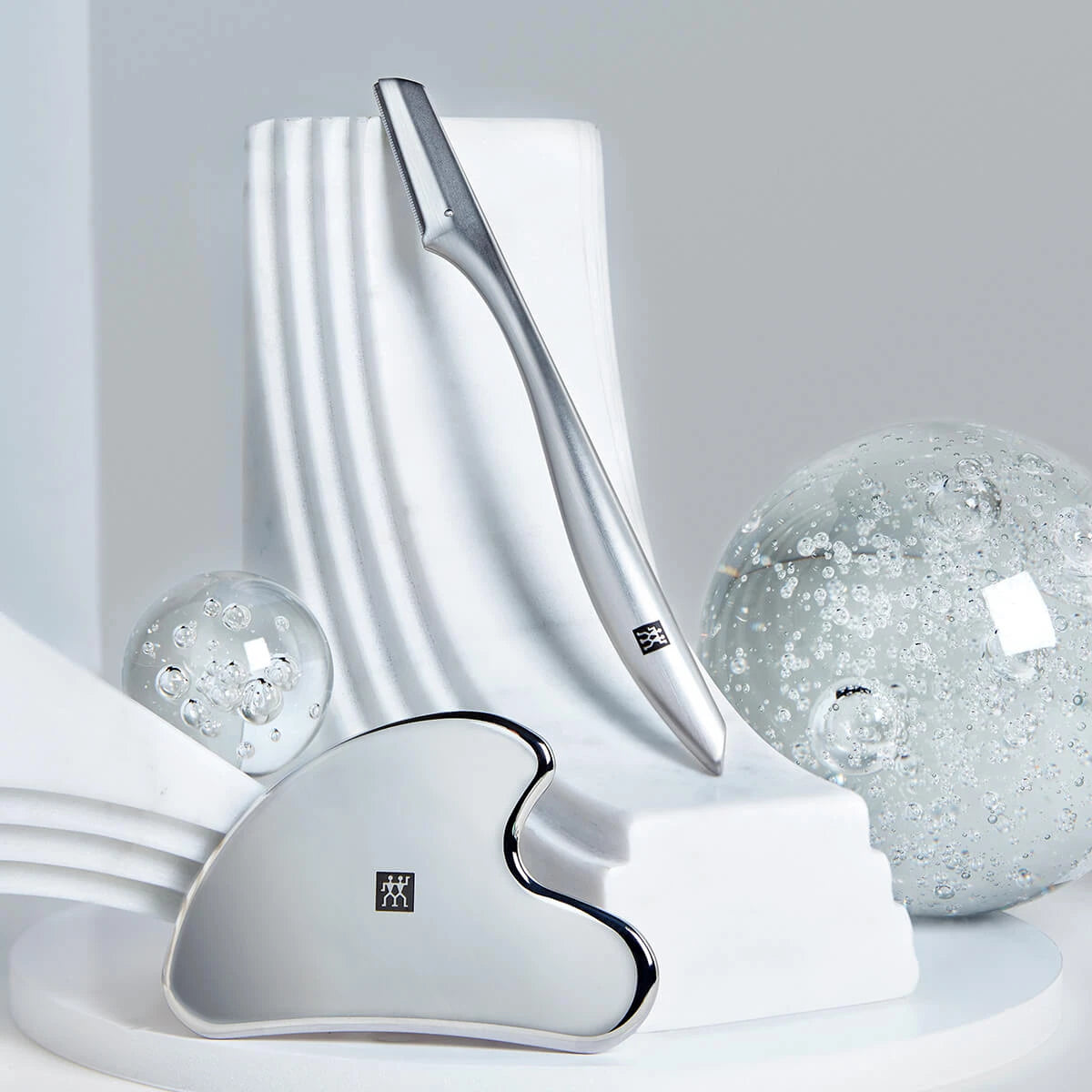 Facial Massager, Stainless Steel