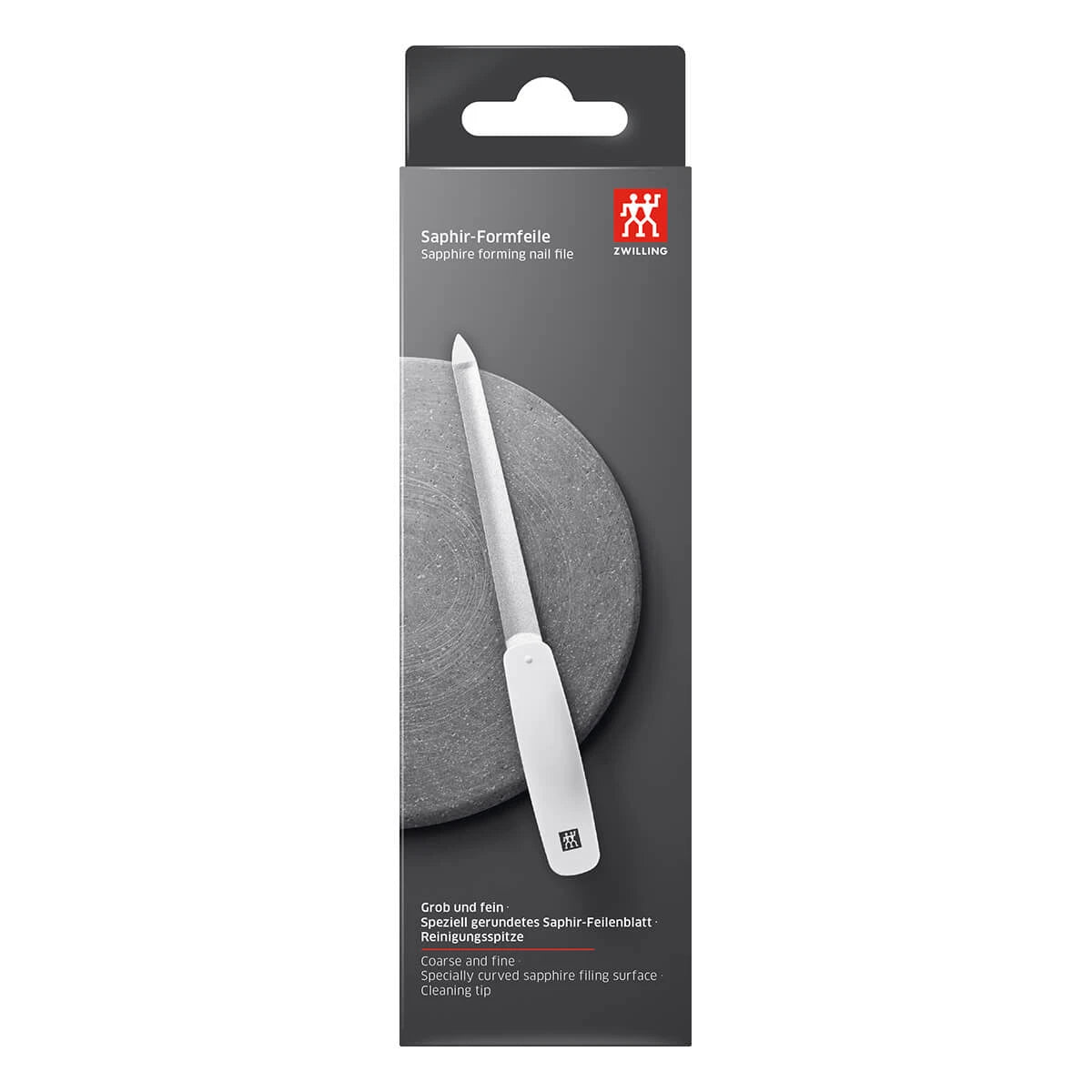 Nail file, Sapphire, Curved