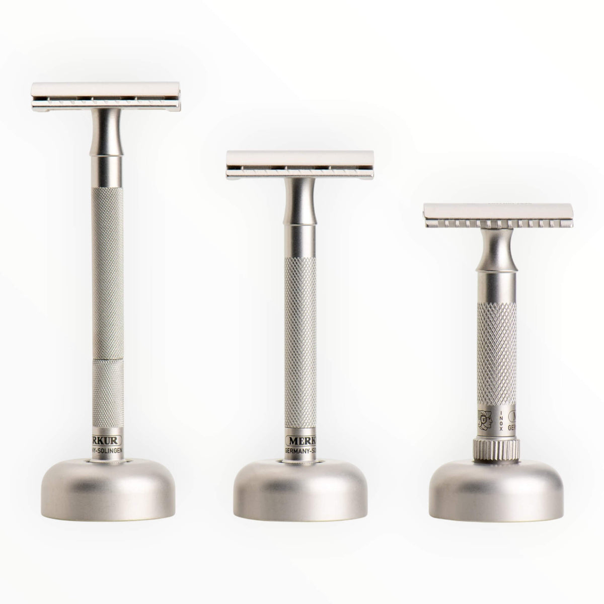 Holder for INOX Razors, Stainless Steel