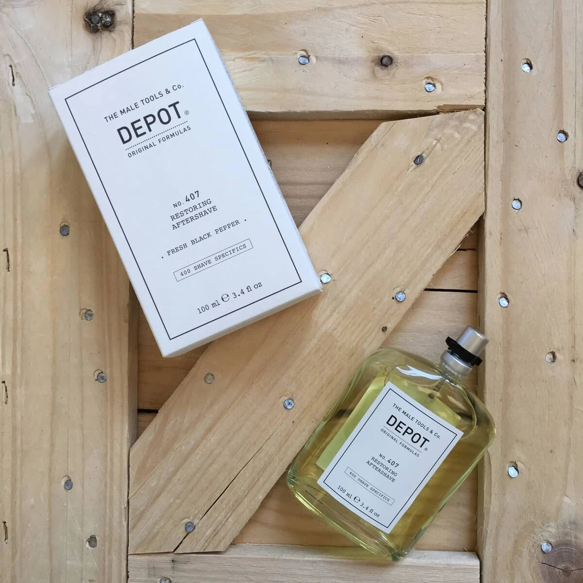 Restoring Aftershave, No. 407, 100 ml.